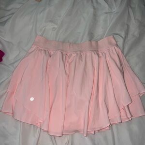 Lululemon Athletica Pink Mini Skater Skirt
